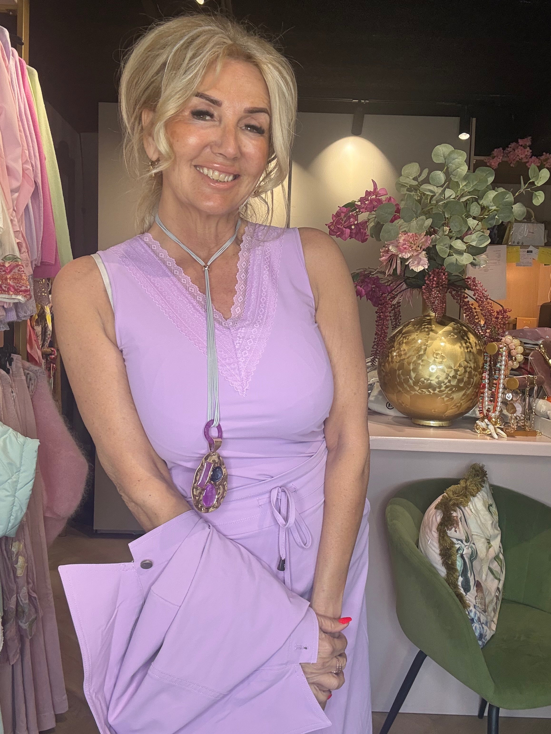 Mi Piace Top Blonde Mælkelilla MP202254